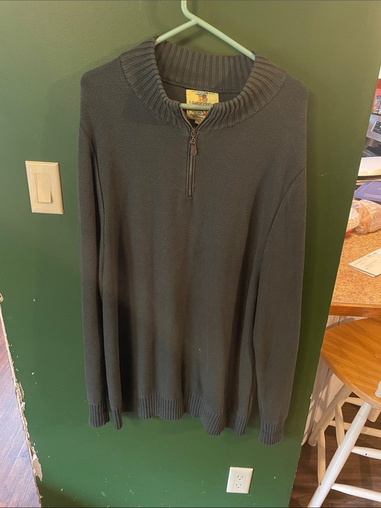 Other - T.Dalton Clothing 1/4 Zip pullover sweater long sleeve green